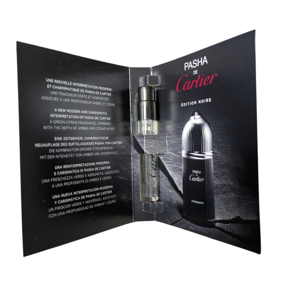 Cartier Pasha Edition Noire and Declaration Parfum Samples 1.5mL 0.05 fl oz - Picture 5 of 10